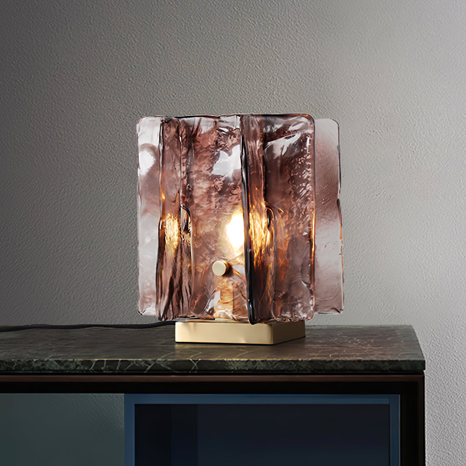 Amber Building Block Table Lamp - Lumpaz