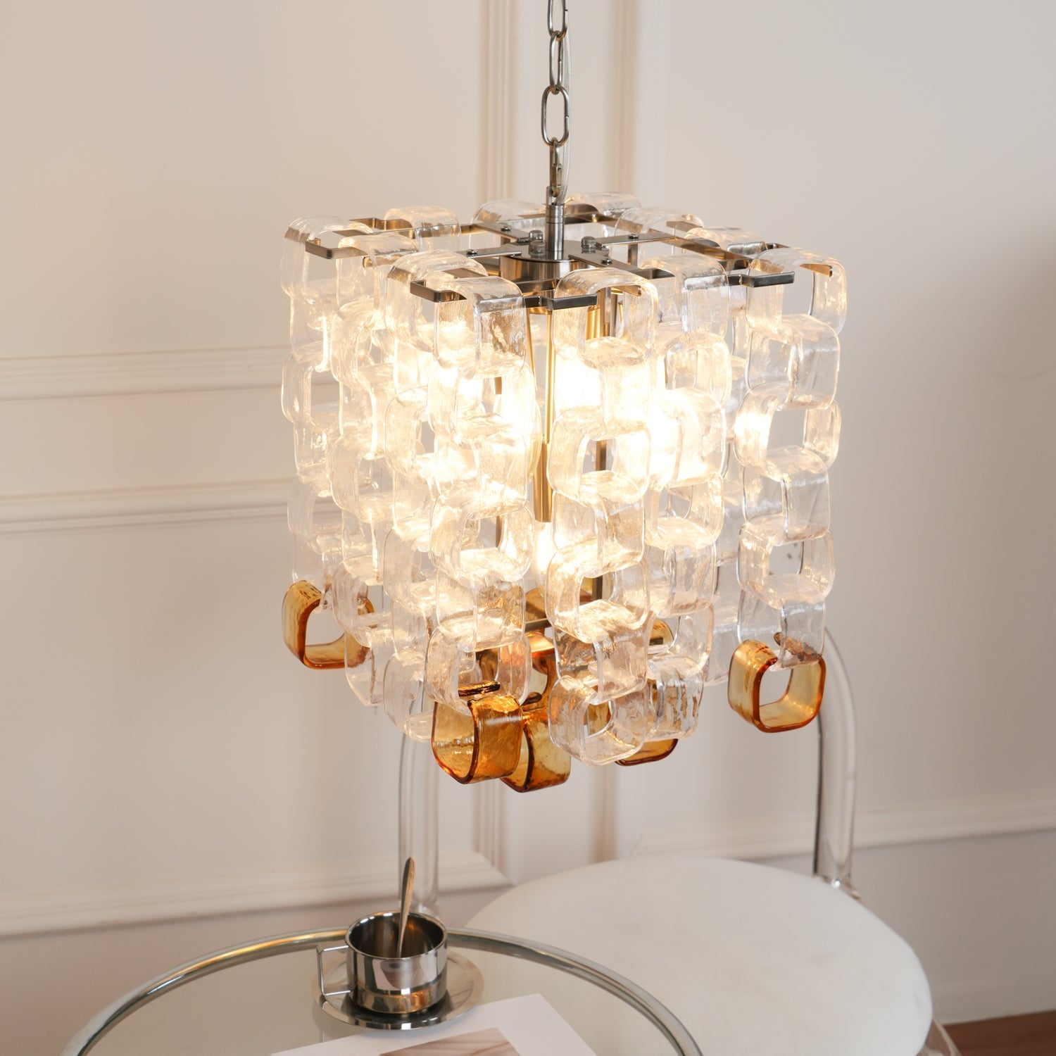 Murano Poliarte Interlocking Chandelier - Lumpaz