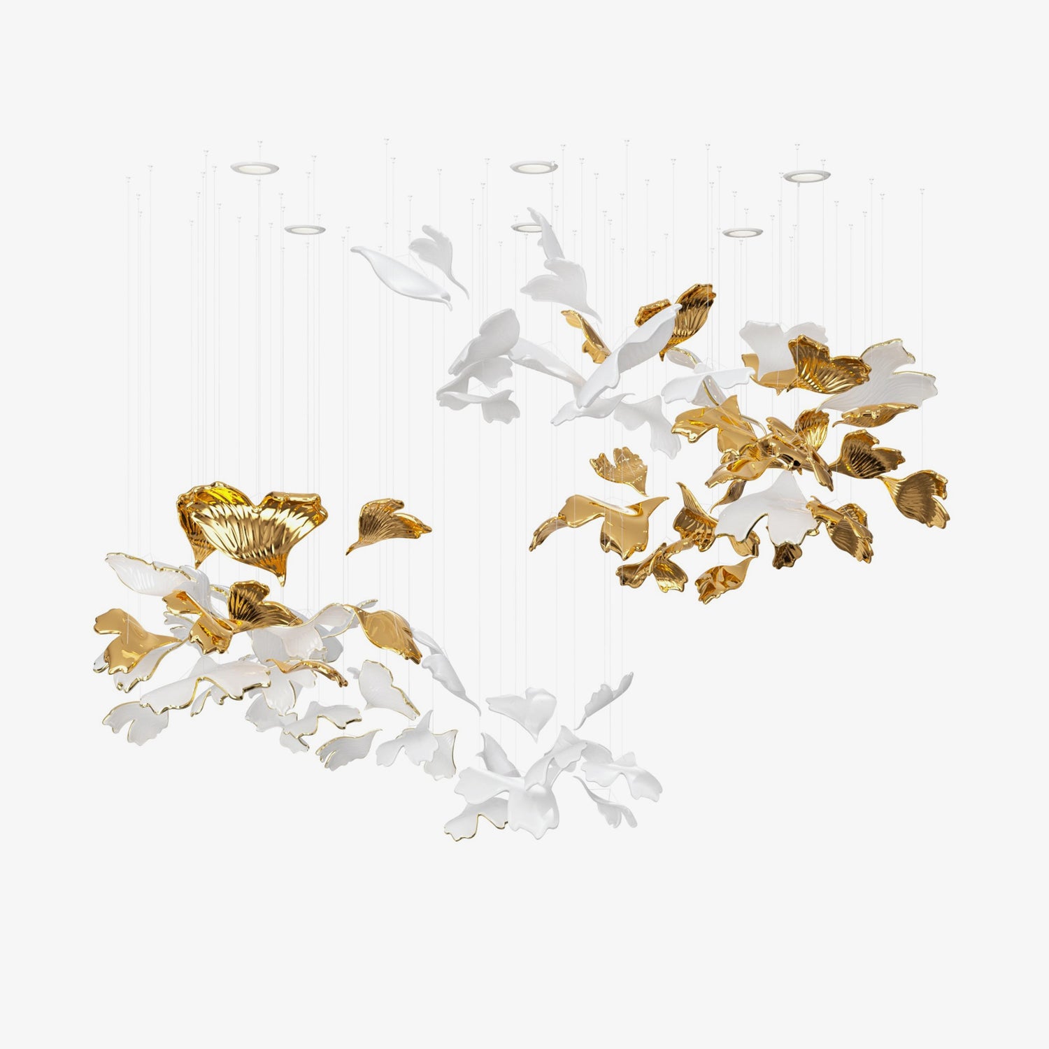 Ginkgo Tree Chandelier - Lumpaz