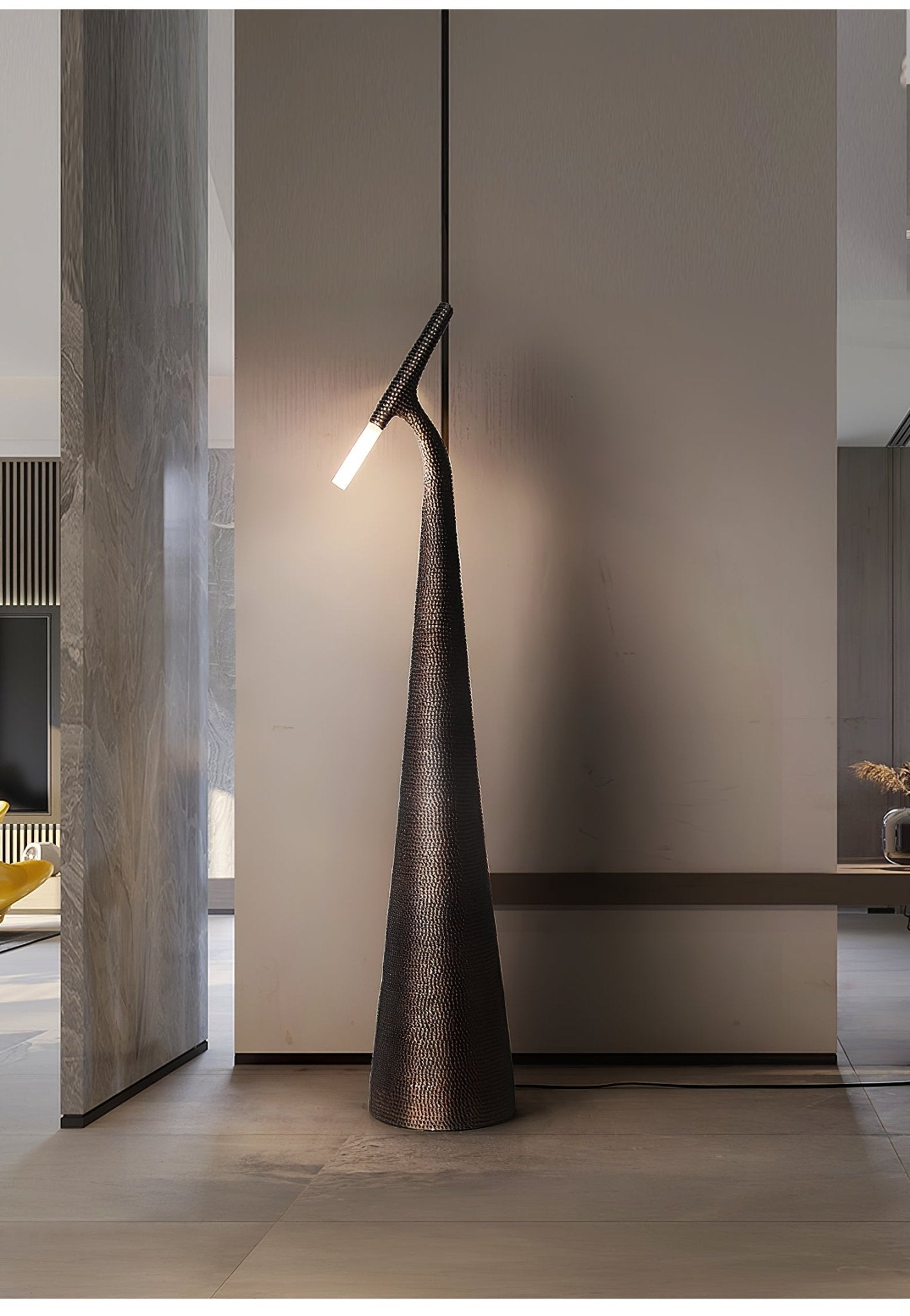 Apex Texture Floor Lamp - Lumpaz