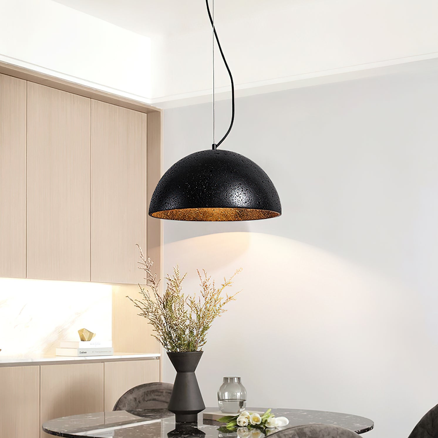 Crescent Glow Pendant Lamp - Lumpaz