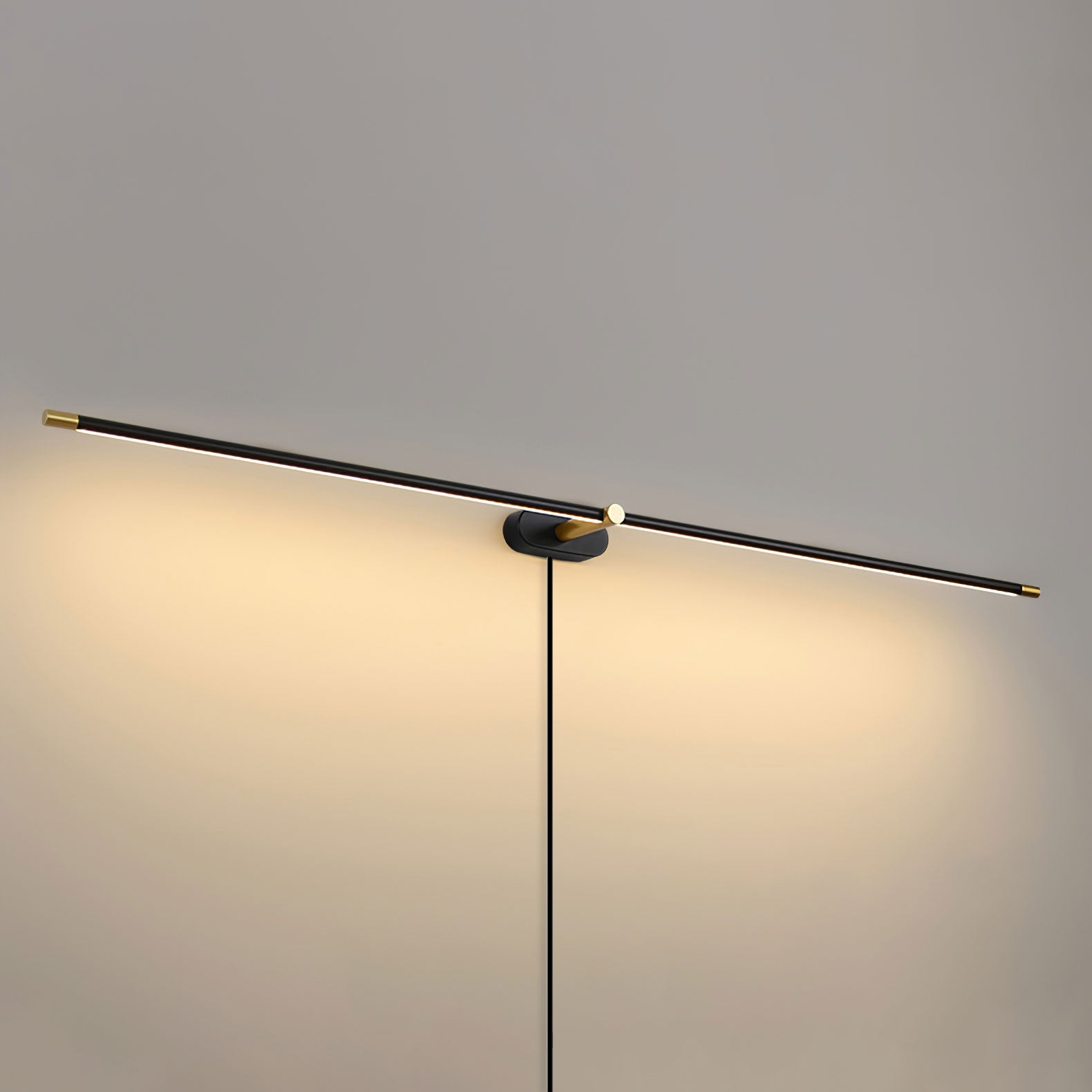 Minimalist Linear Plug-in Wall Lamp - Lumpaz