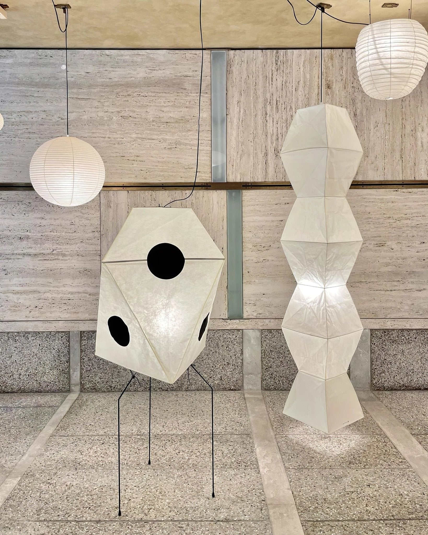 Origami Lantern Floor Lamp - Lumpaz