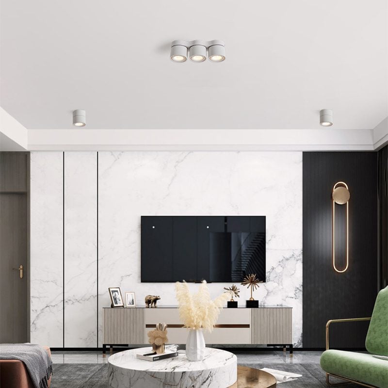 Three-heads Rotating Folding Ceiling Lamp - Lumpaz