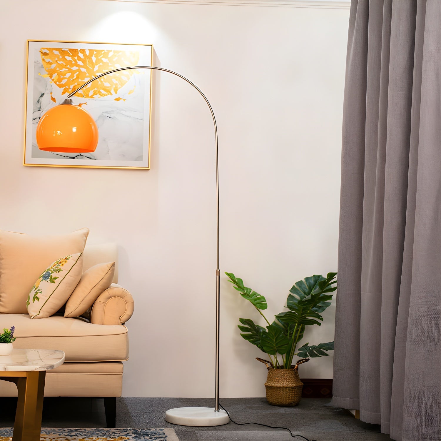 Orla Arch Floor Lamp - Lumpaz