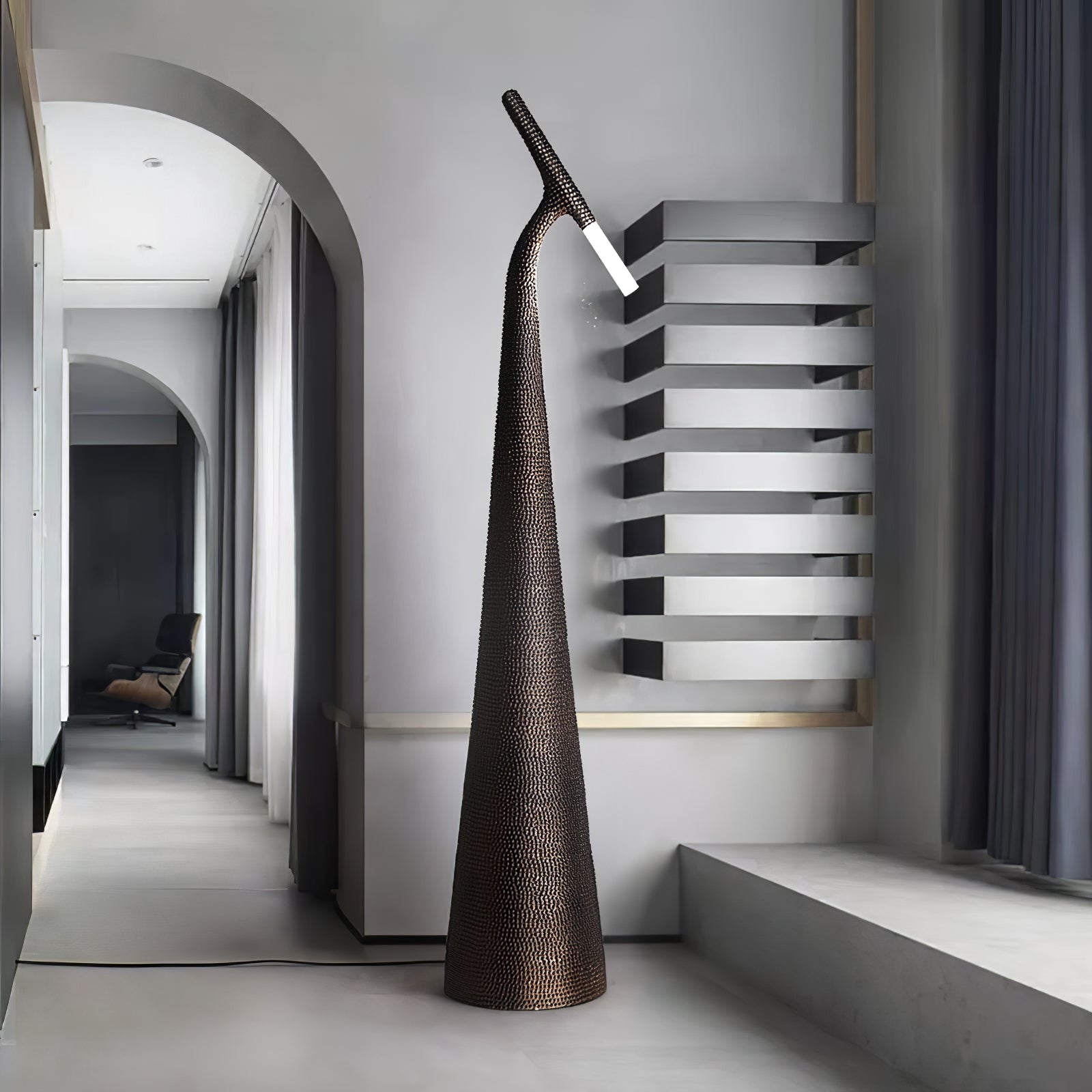 Apex Texture Floor Lamp - Lumpaz