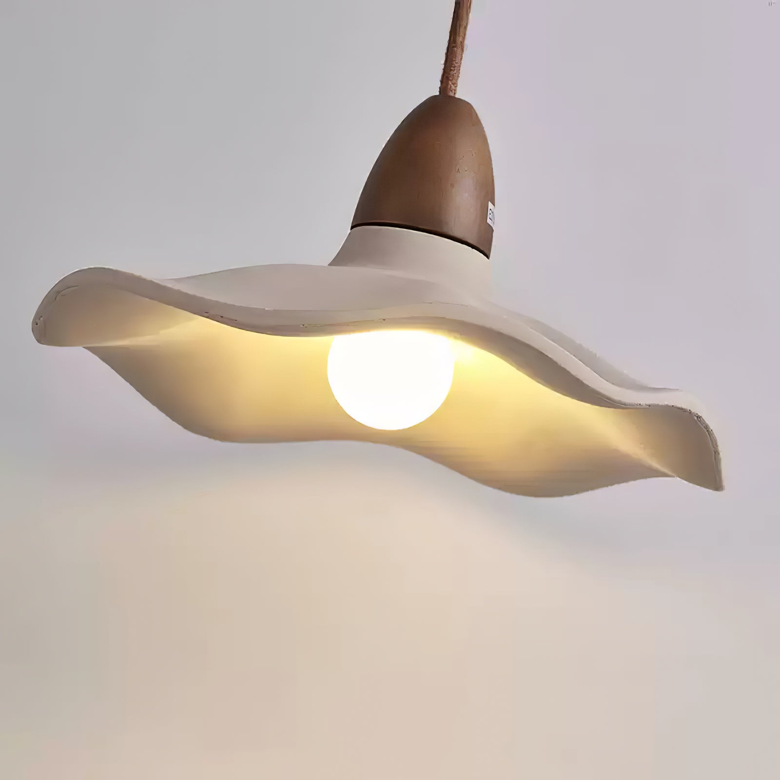 Cement Wave Pendant Light - Lumpaz