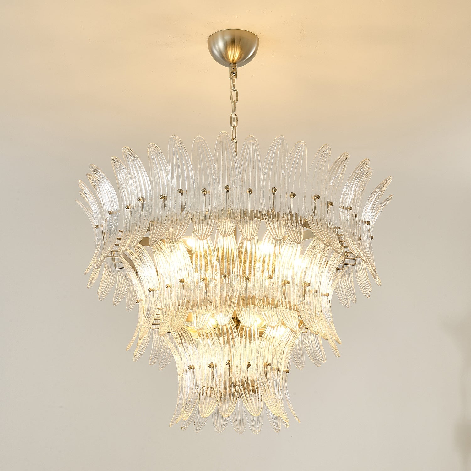 Murano Palmette Chandelier - Lumpaz
