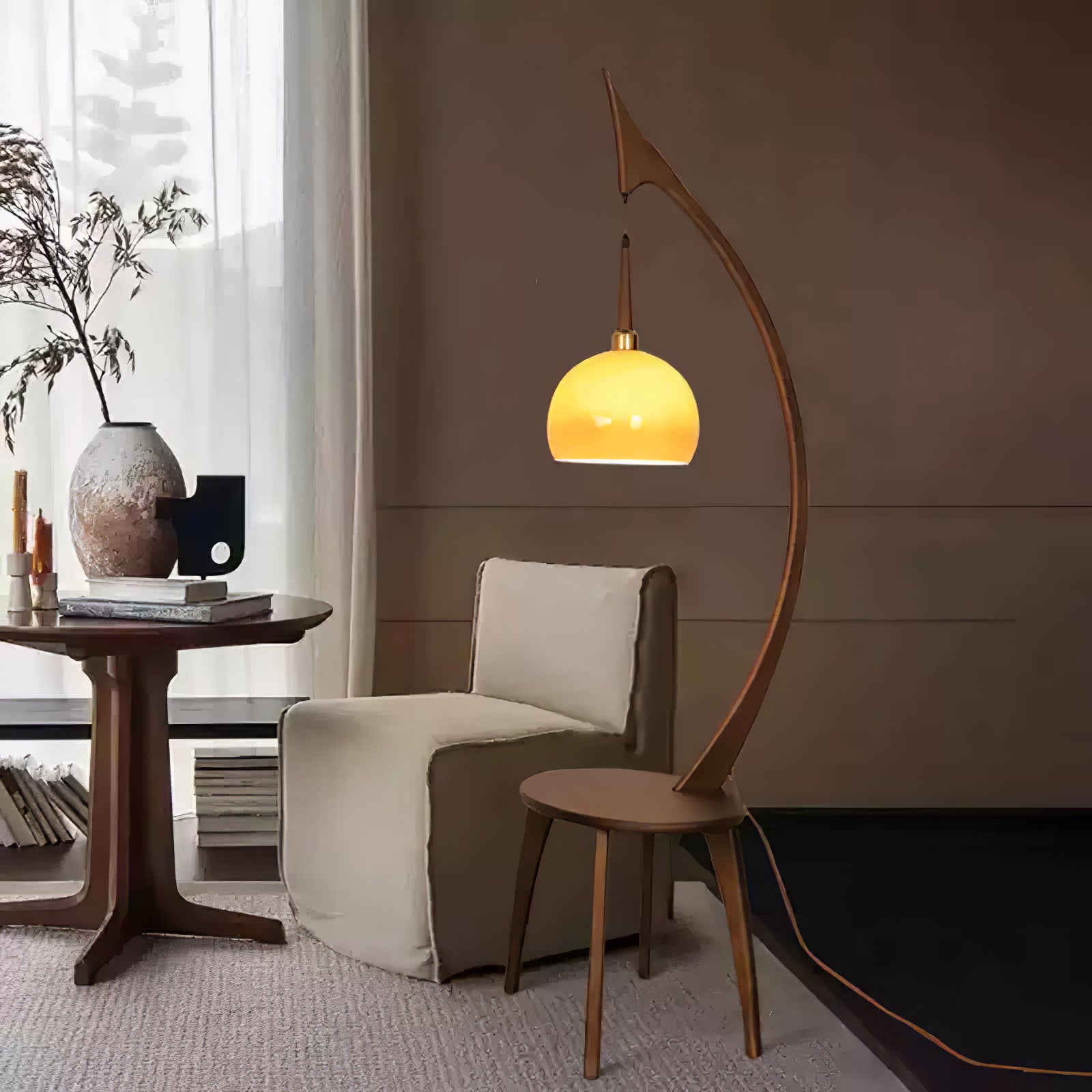 Arc Curve Floor Lamp - Lumpaz