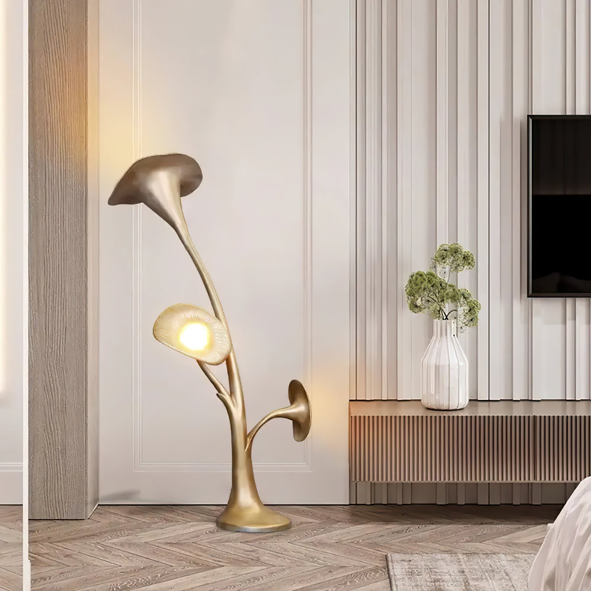 Petunia Sculpture Floor Lamp - Lumpaz