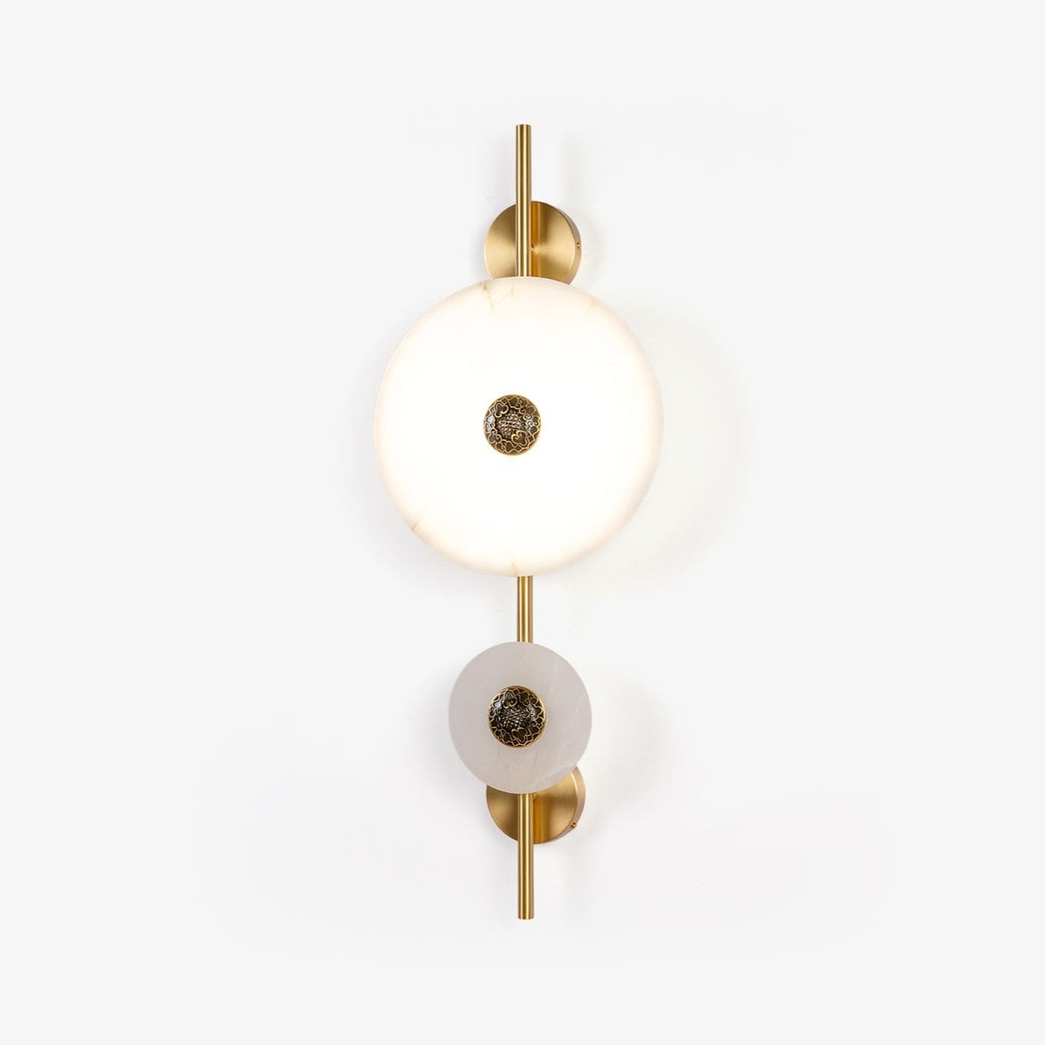 Alabaster Eclipse Wall Light - Lumpaz