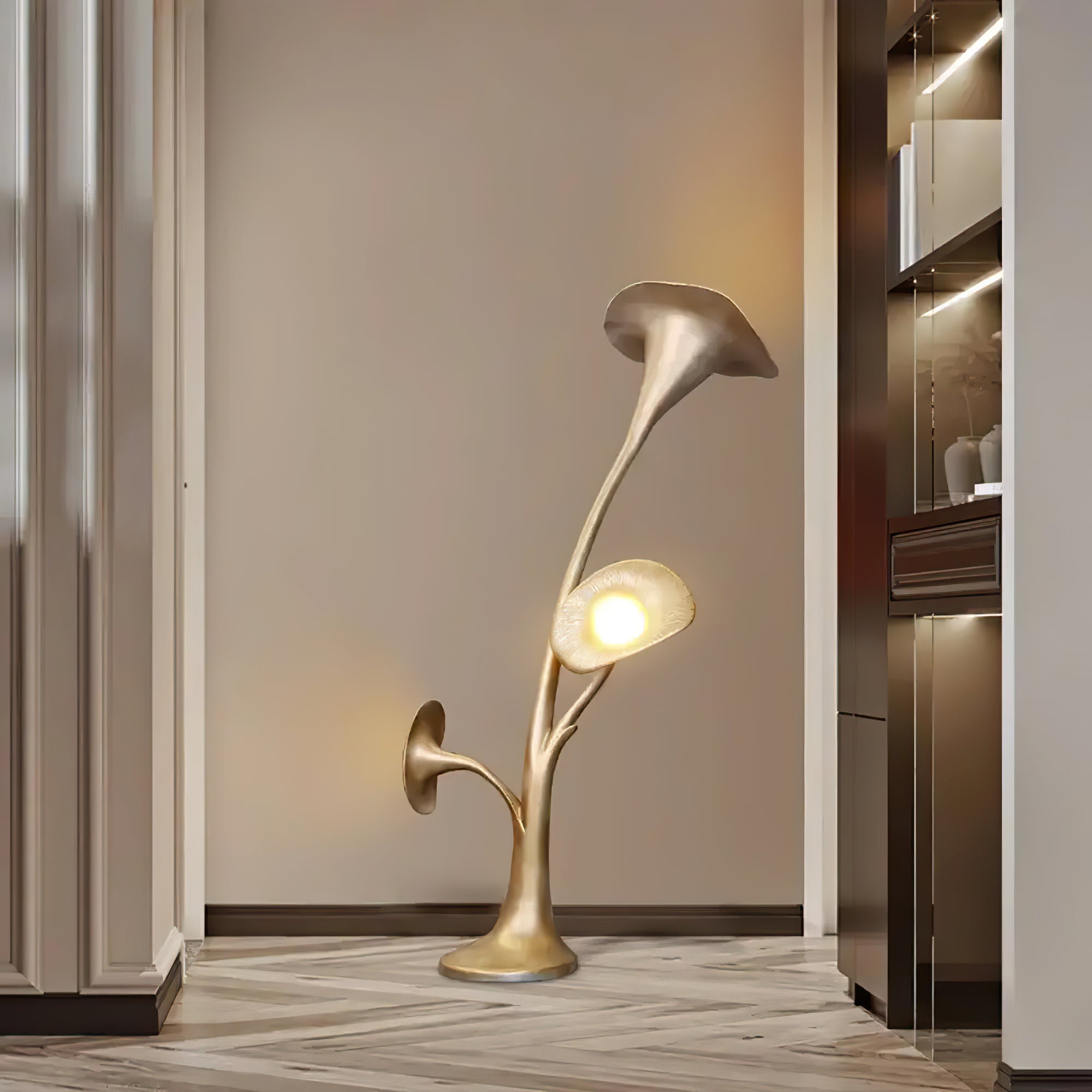 Petunia Sculpture Floor Lamp - Lumpaz