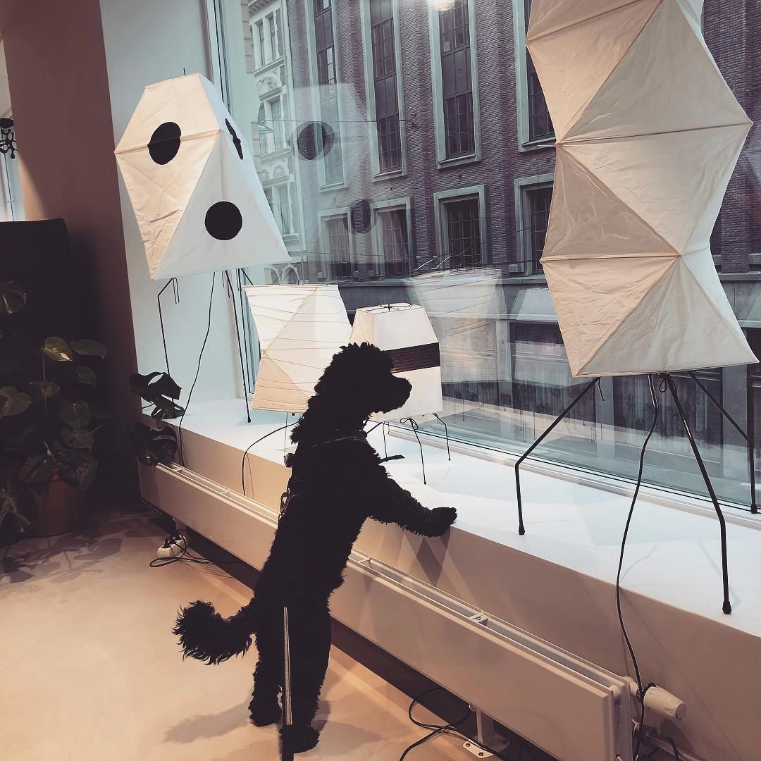 Origami Lantern Floor Lamp - Lumpaz
