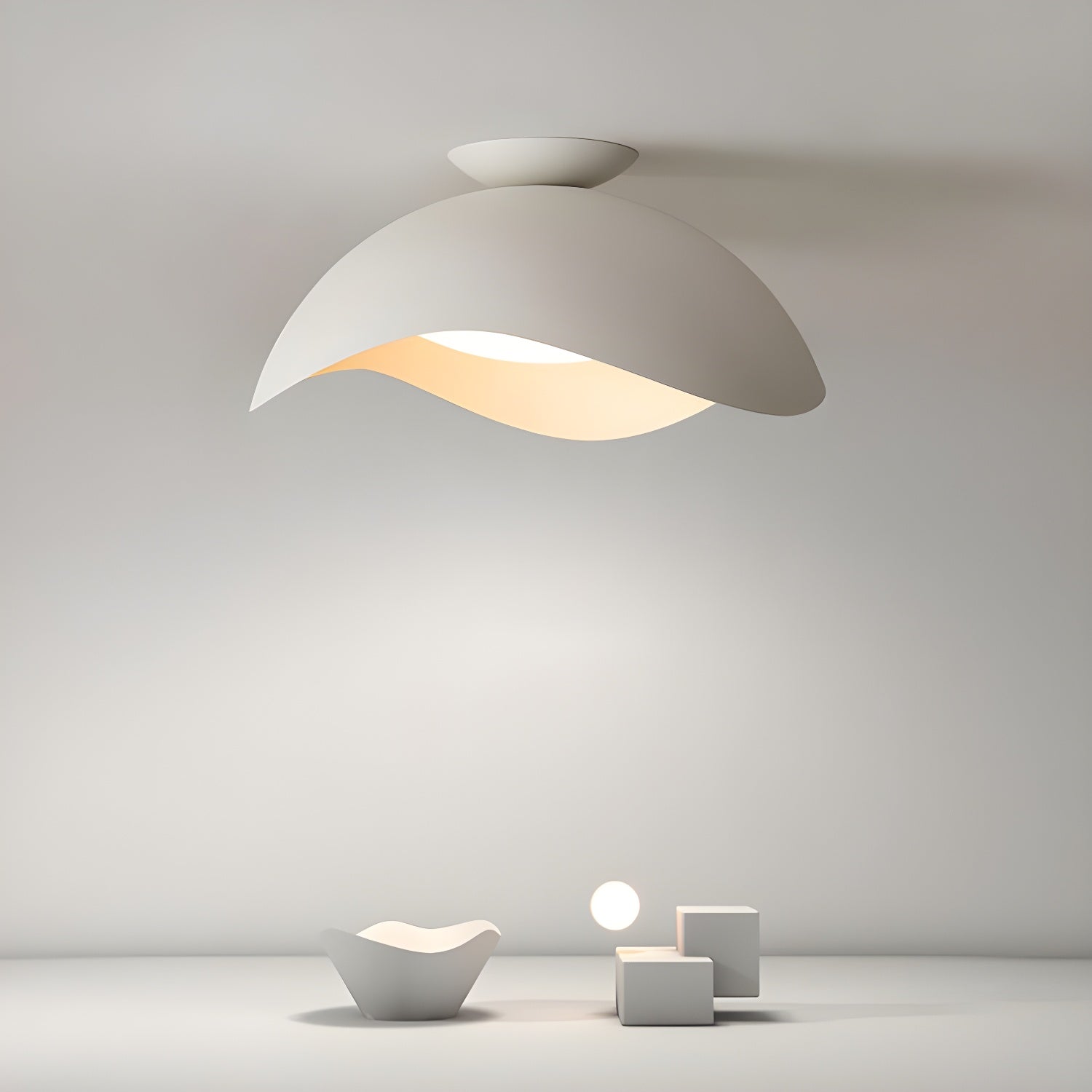 Serene Wave Ceiling Light - Lumpaz