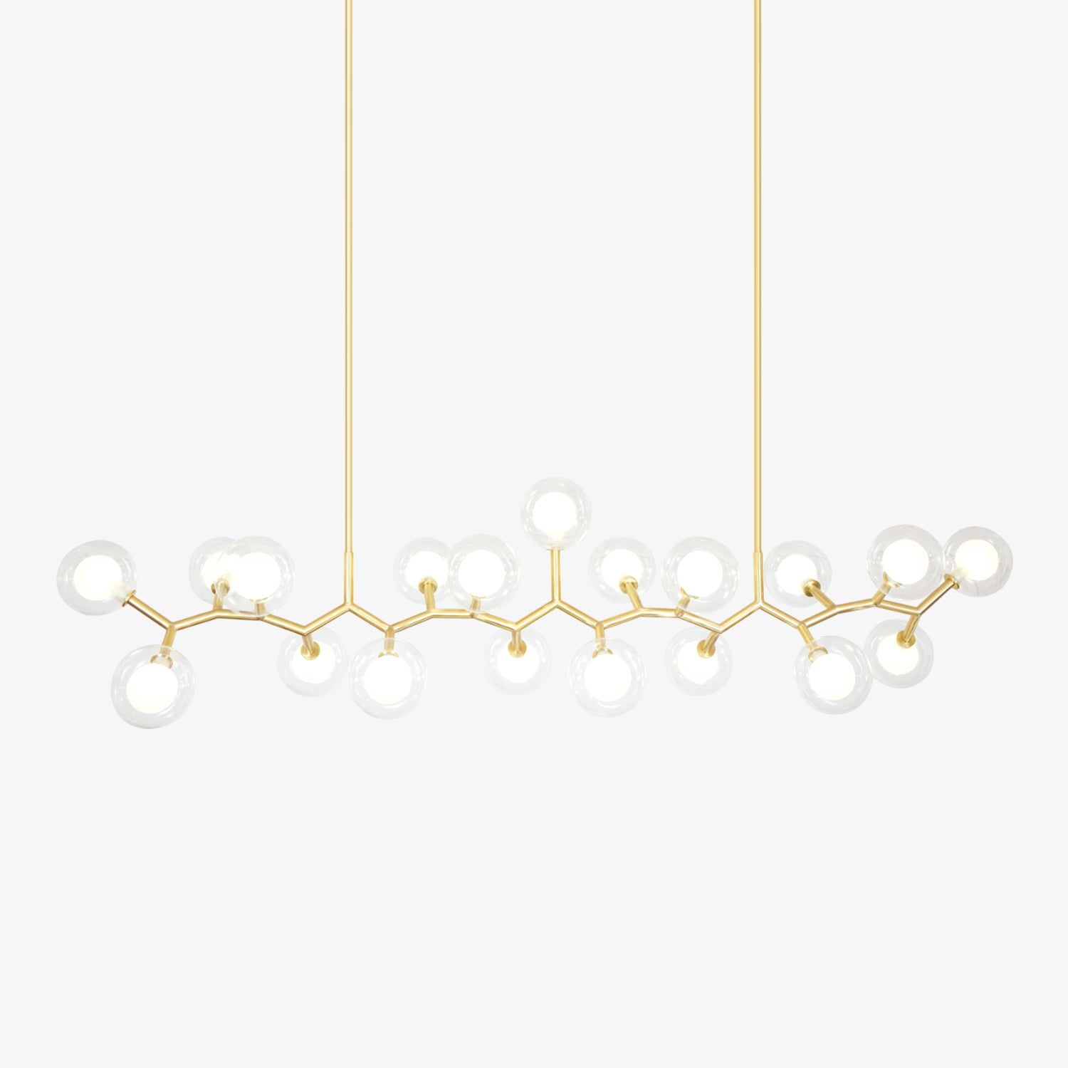 Molecular Glass Balls Chandelier - Lumpaz