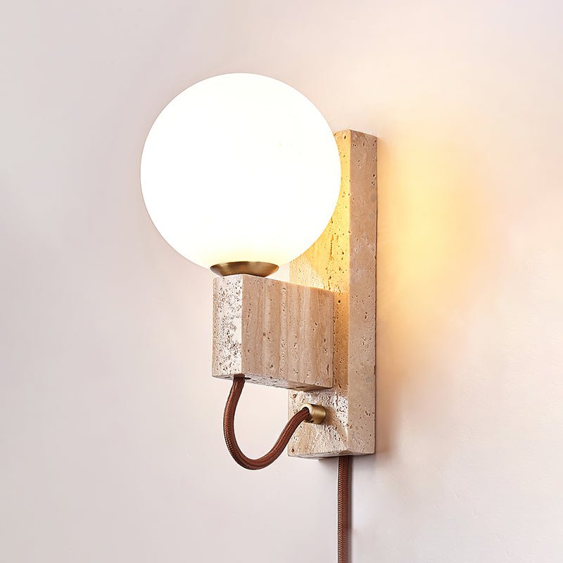 Atlas Globe Wall Sconce - Lumpaz