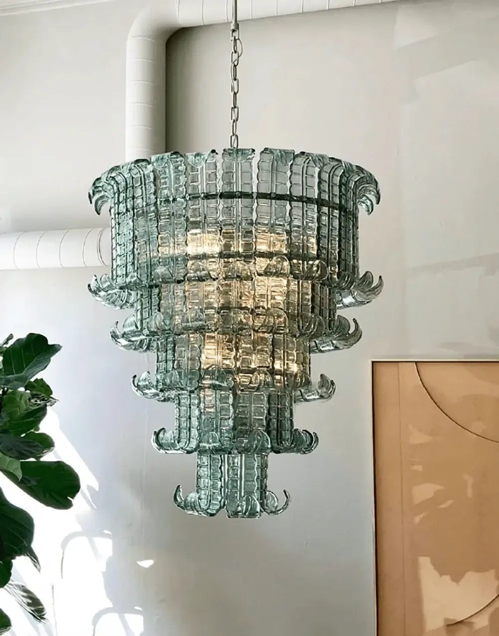 Cascade Murano Chandelier - Lumpaz