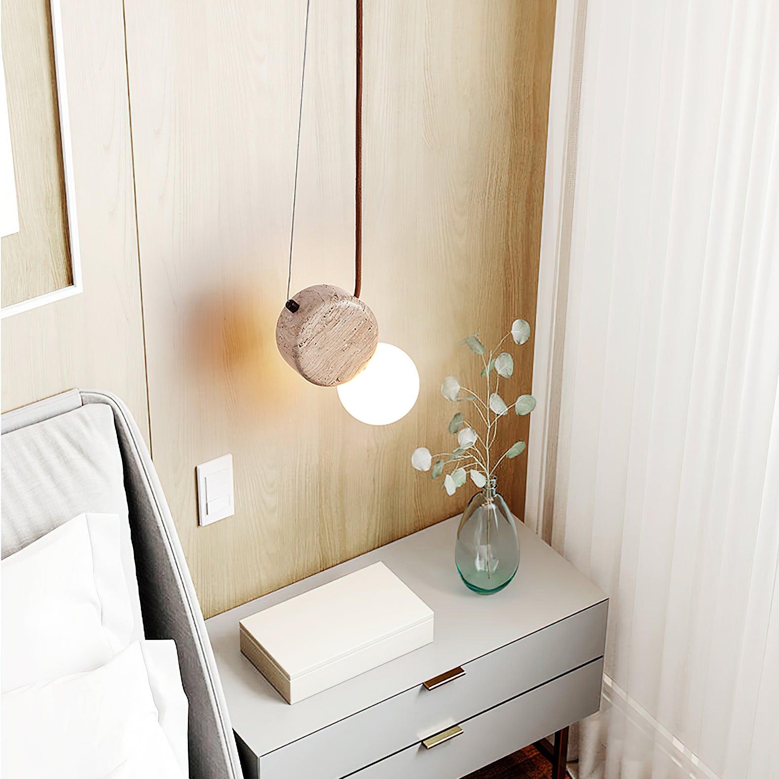 Tranquil Glow Pendant Lamp - Lumpaz
