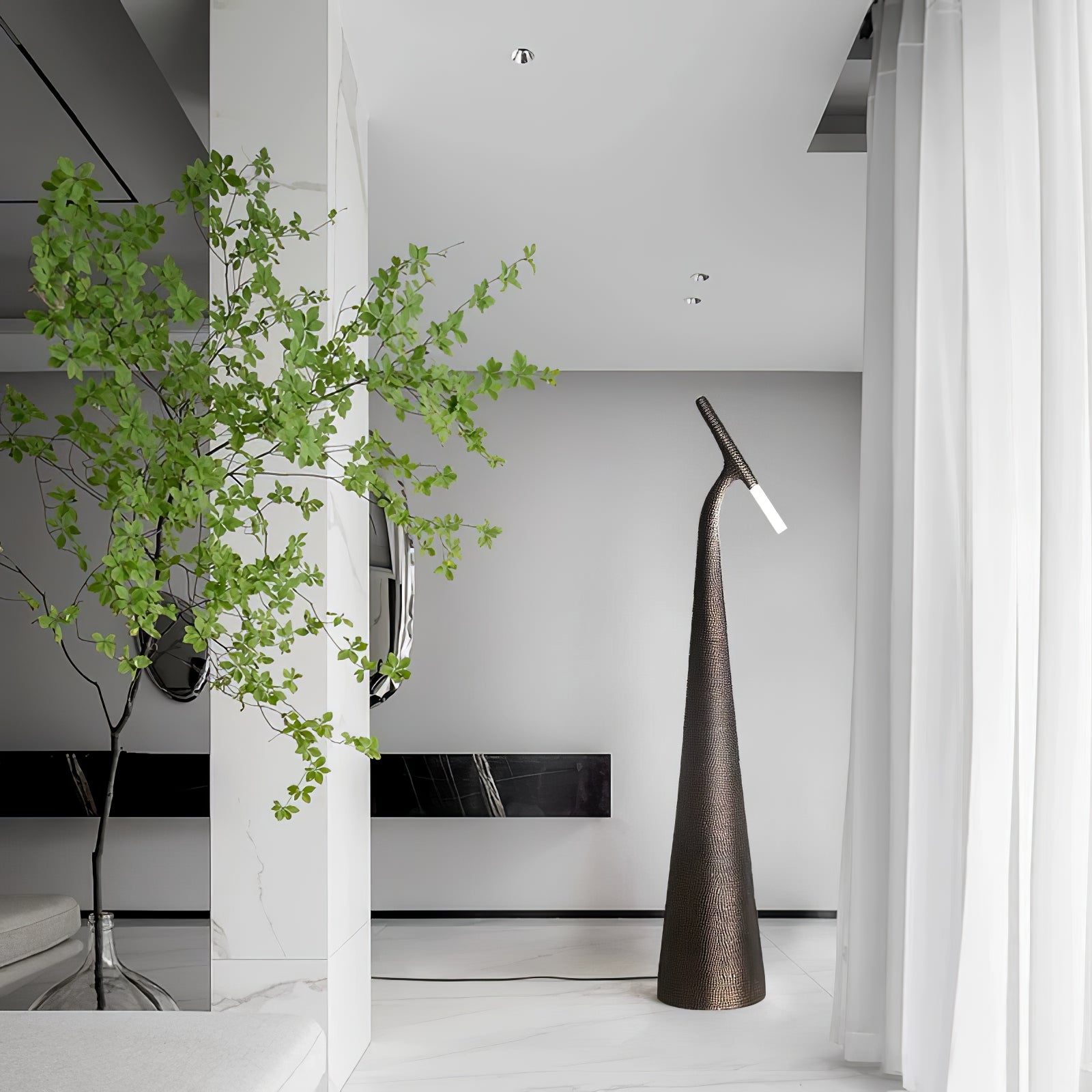 Apex Texture Floor Lamp - Lumpaz