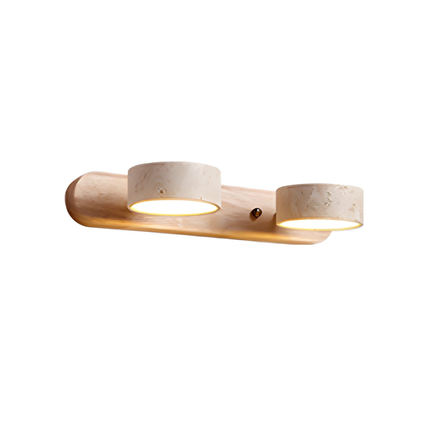 Travertine Duo Wall Light - Lumpaz