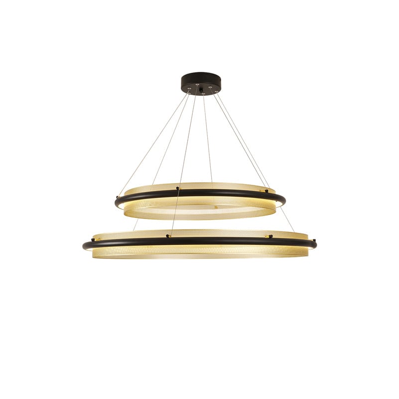 Acrylic LED Round Chandelier - Lumpaz