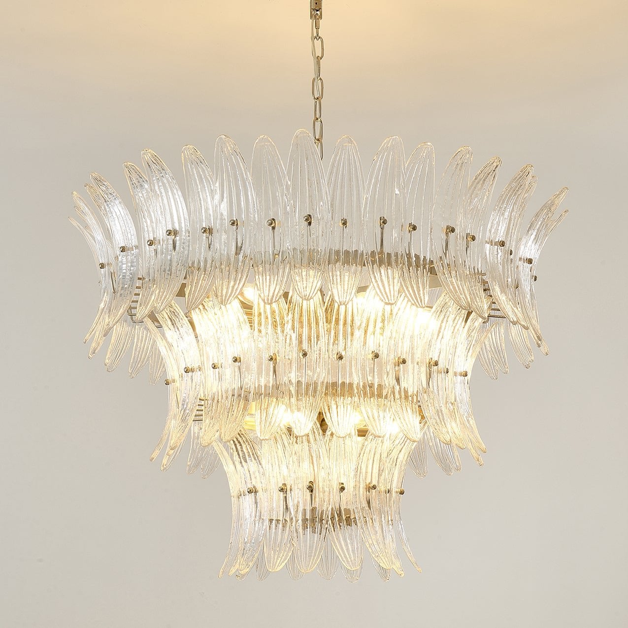 Murano Palmette Chandelier - Lumpaz