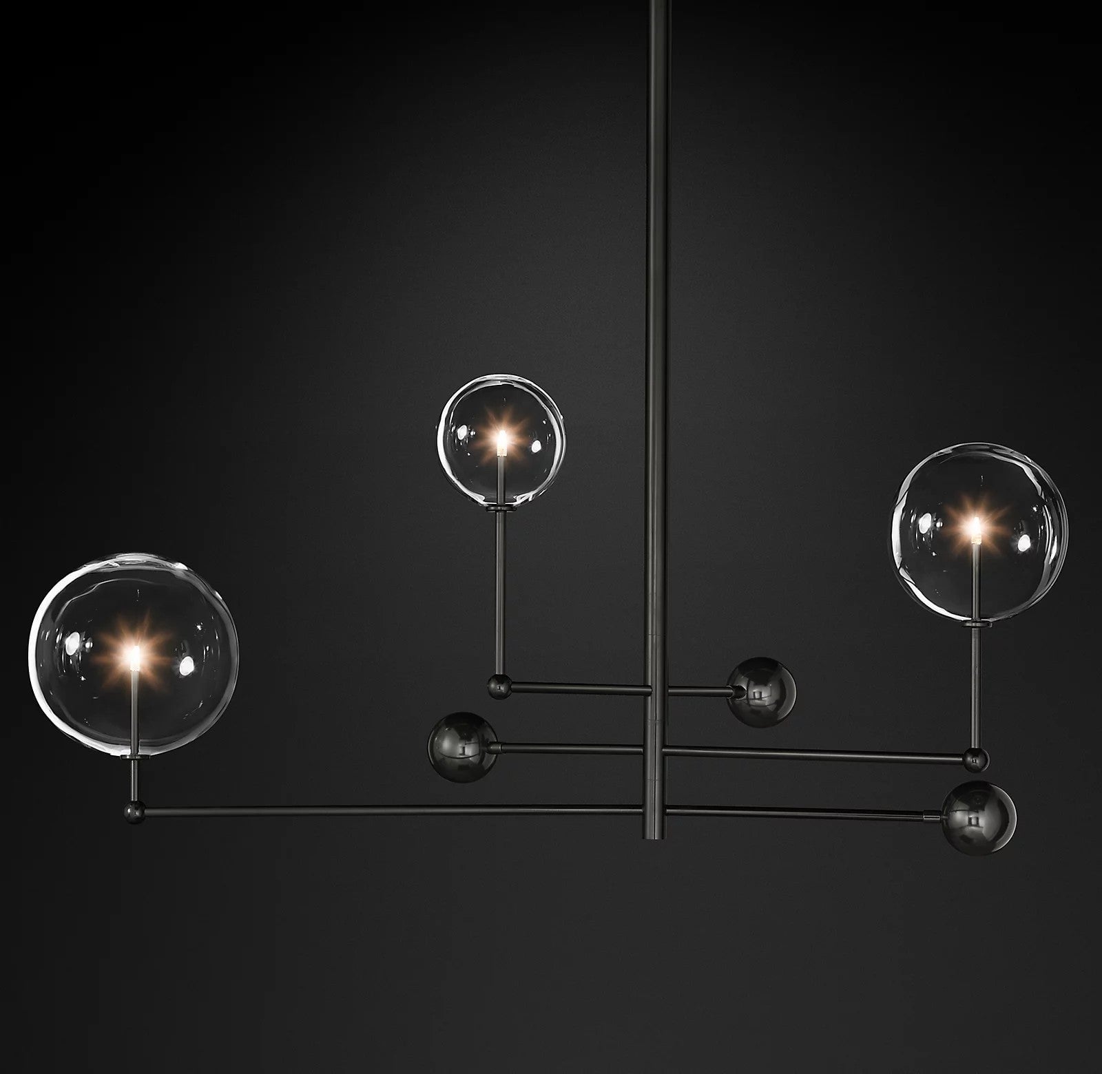 Glass Globe Mobile Chandelier - Lumpaz