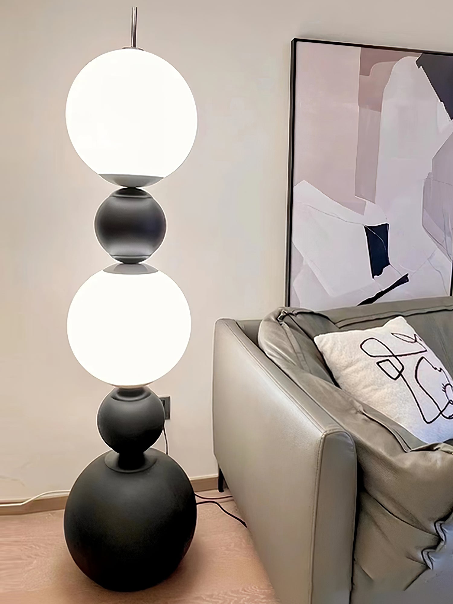 Orion Sphere Floor Lamp - Lumpaz