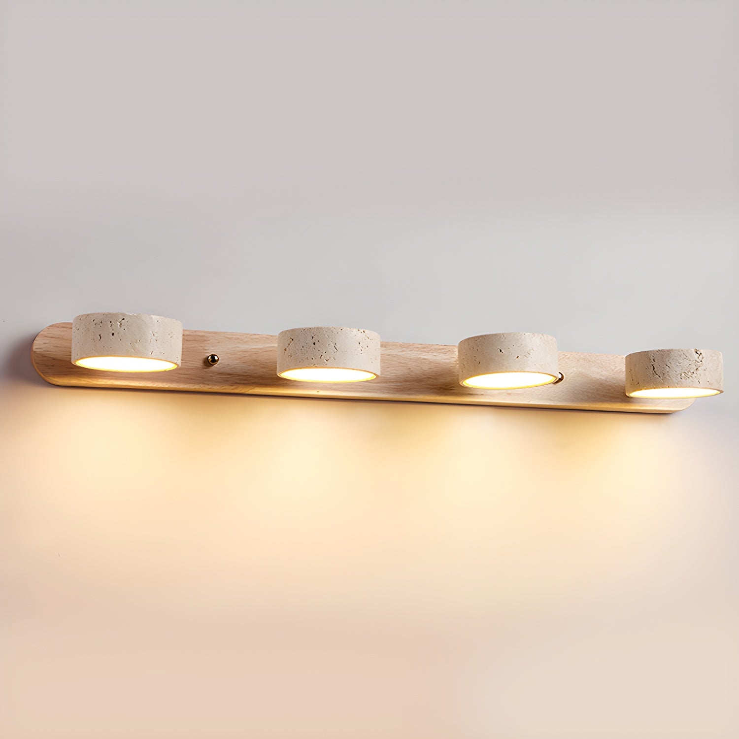 Travertine Duo Wall Light - Lumpaz