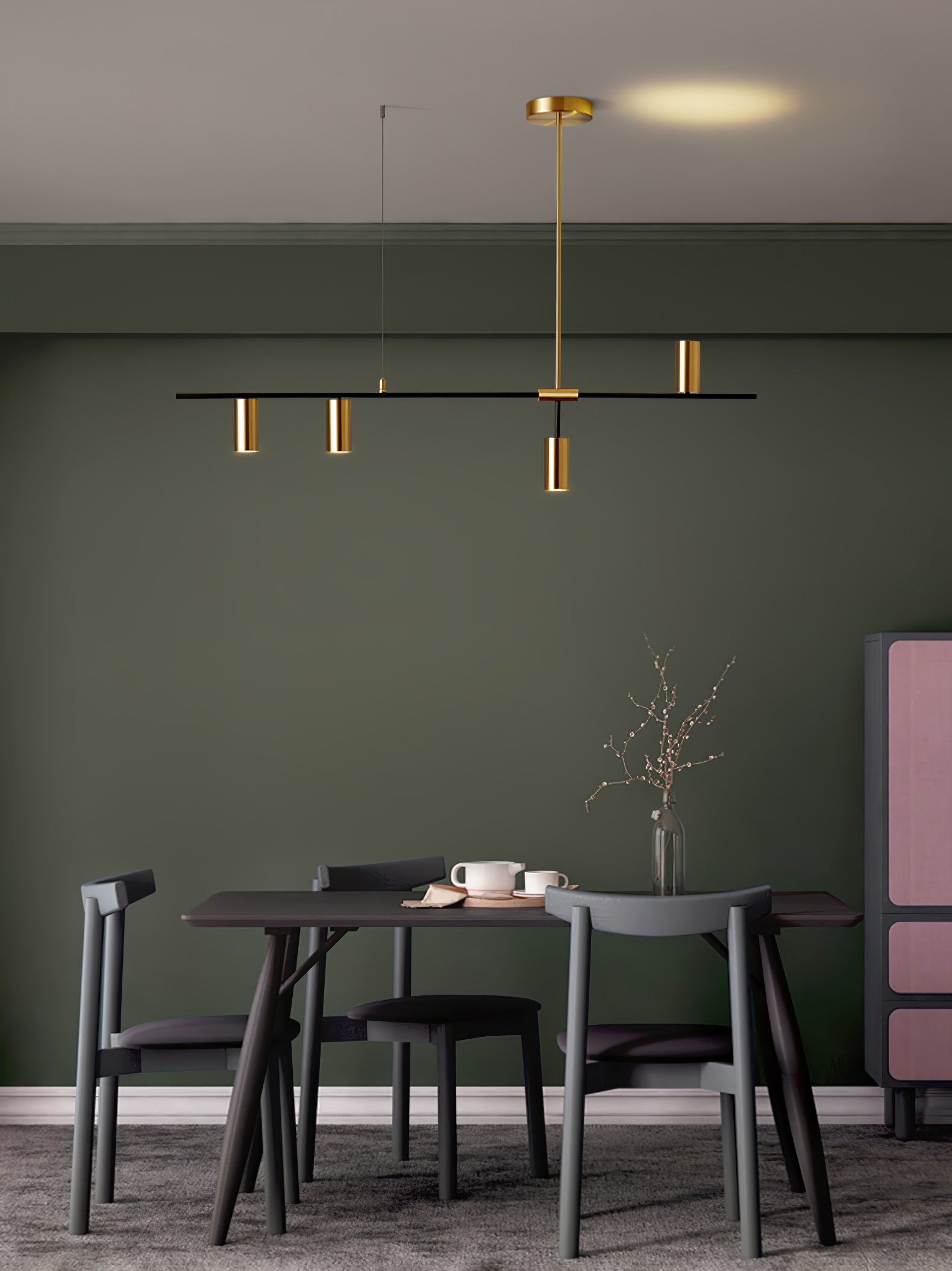 Cassandra Linear Chandelier - Lumpaz