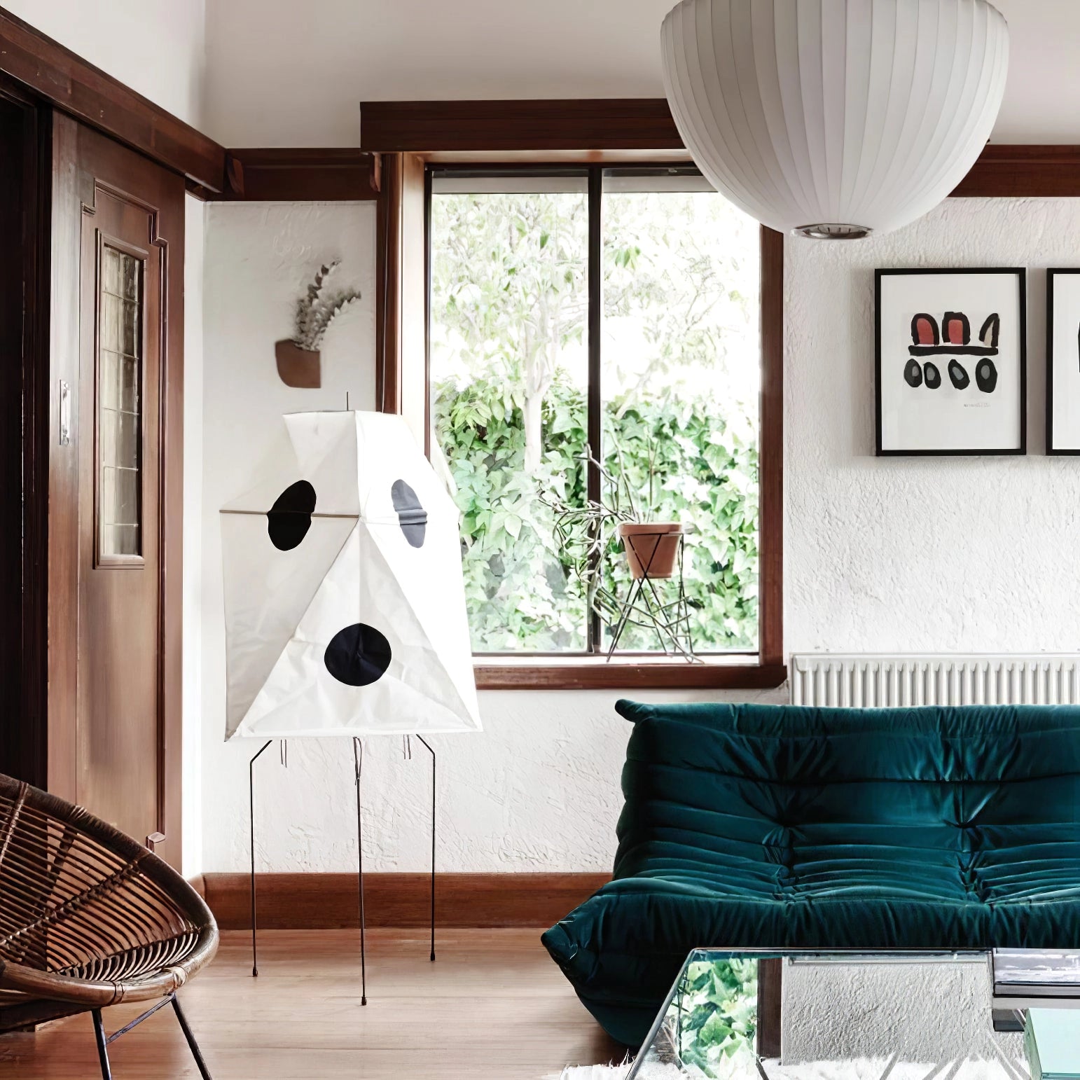 Origami Lantern Floor Lamp - Lumpaz