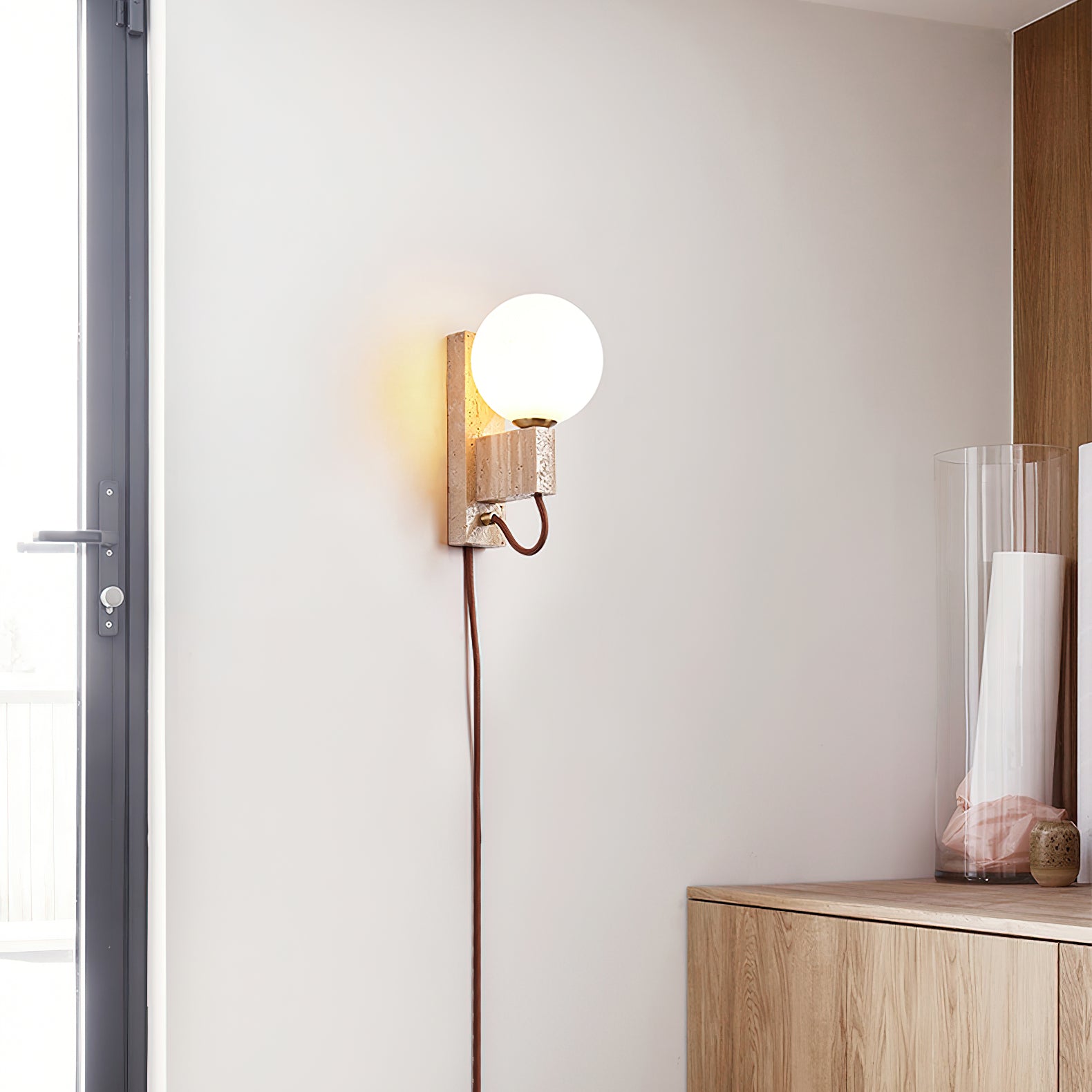 Atlas Globe Wall Sconce - Lumpaz