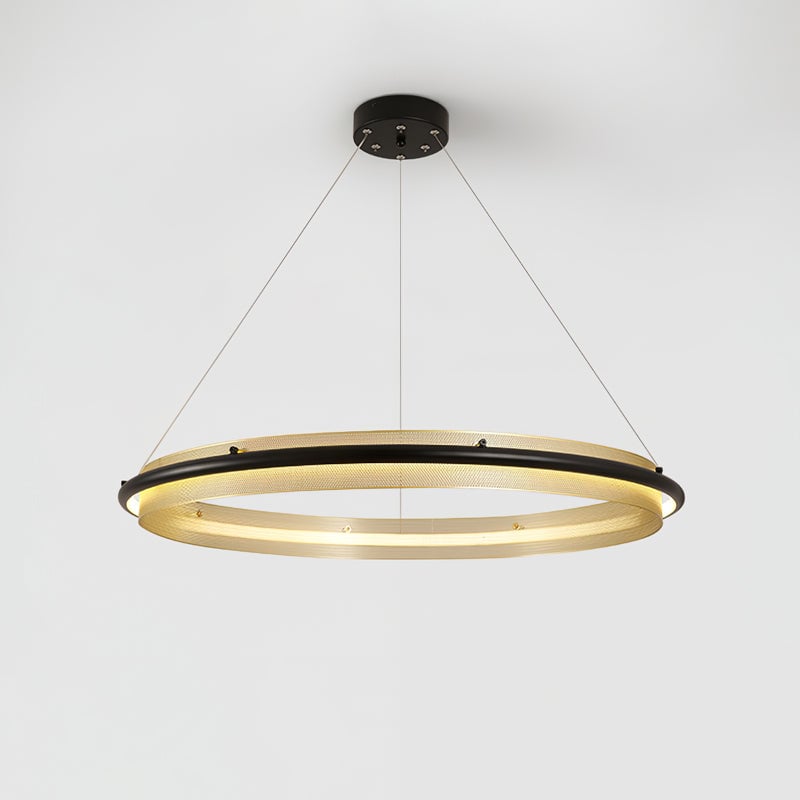 Acrylic LED Round Chandelier - Lumpaz