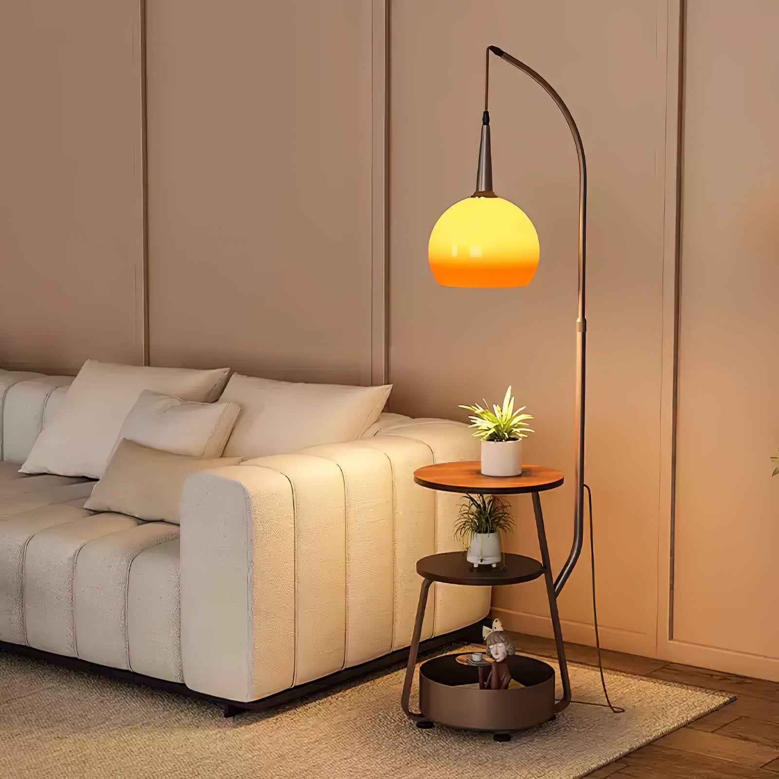 Solstice Arc Floor Lamp - Lumpaz