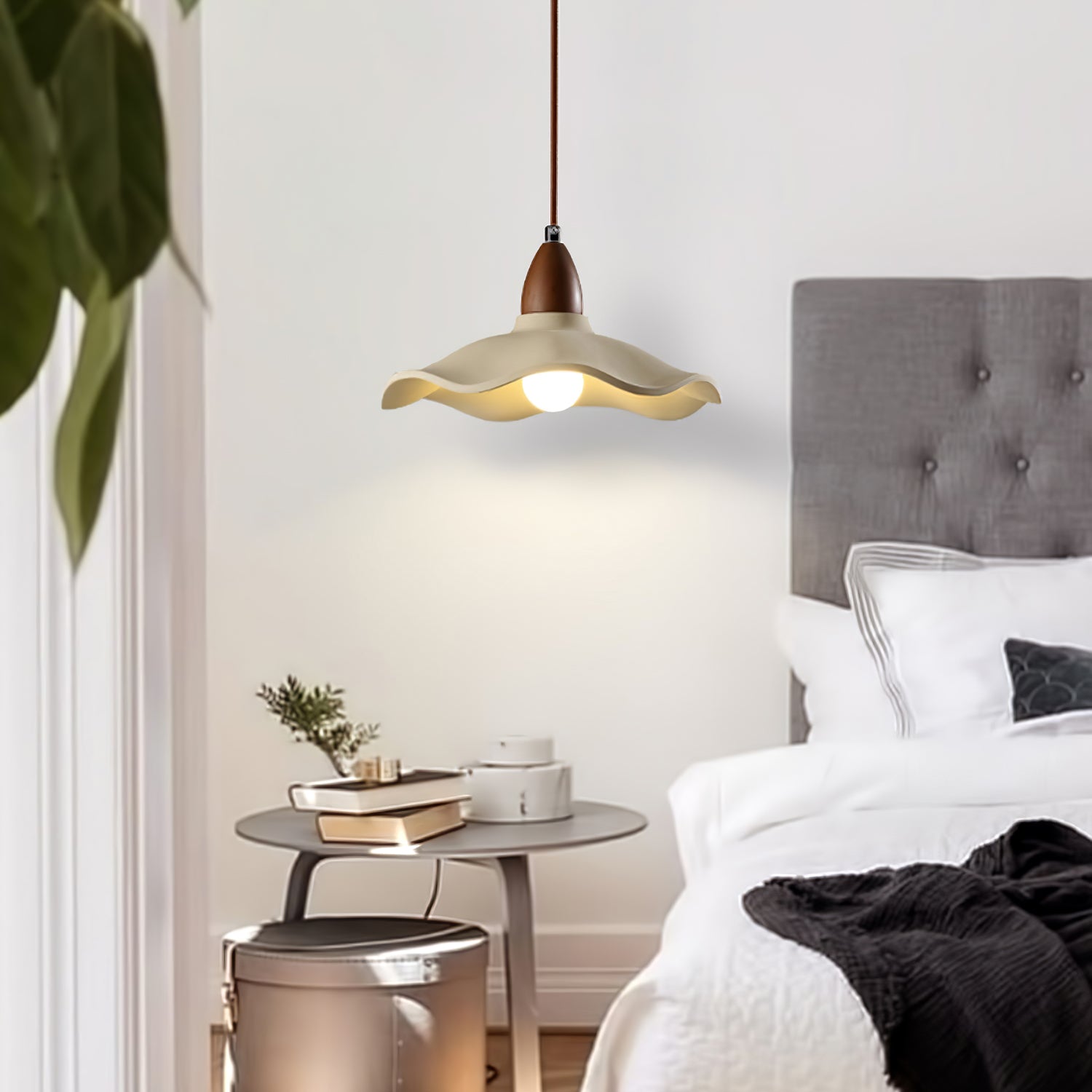 Cement Wave Pendant Light - Lumpaz