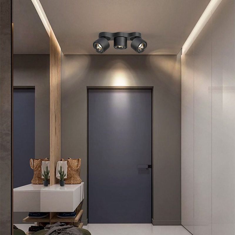 Three-heads Rotating Folding Ceiling Lamp - Lumpaz