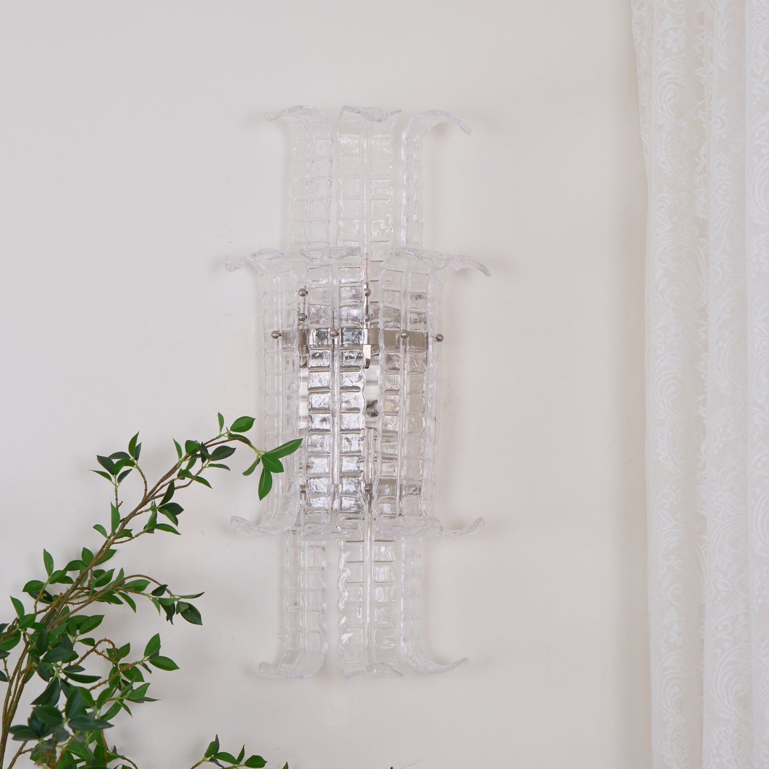 Aveline Murano Glass Wall Sconce - Lumpaz