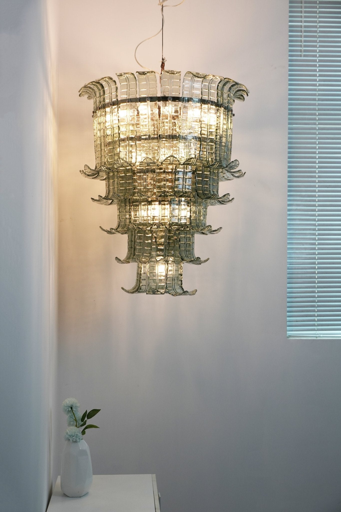 Cascade Murano Chandelier - Lumpaz