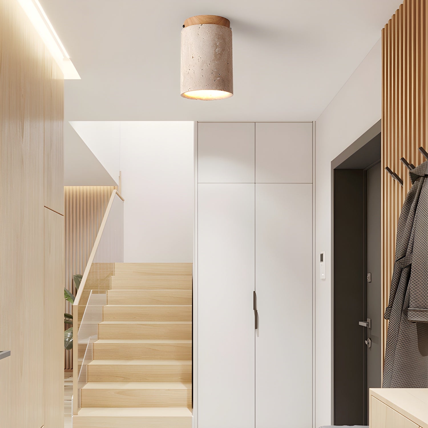 Terra Cylinder Ceiling Light - Lumpaz