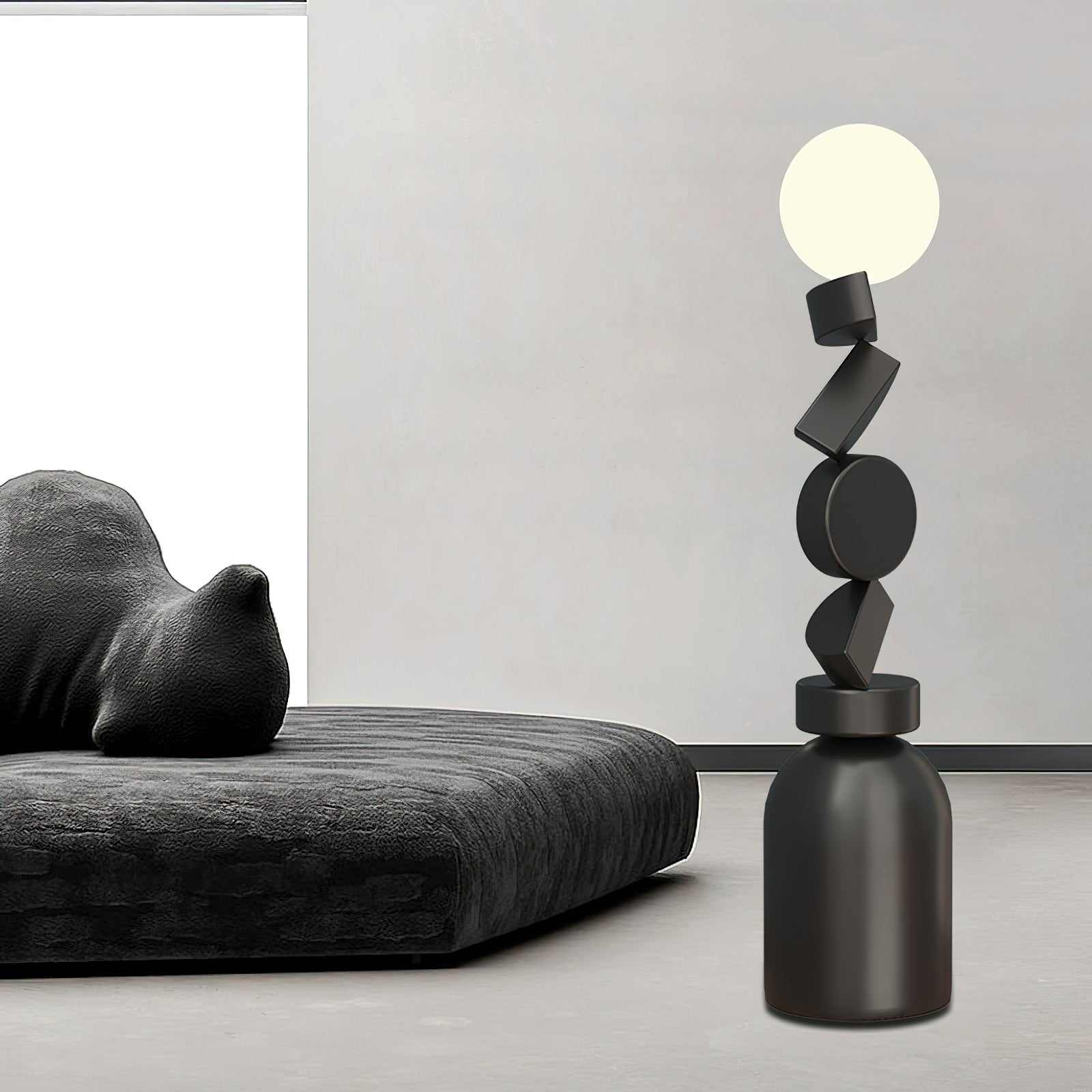 Monolith Cube Floor Lamp - Lumpaz
