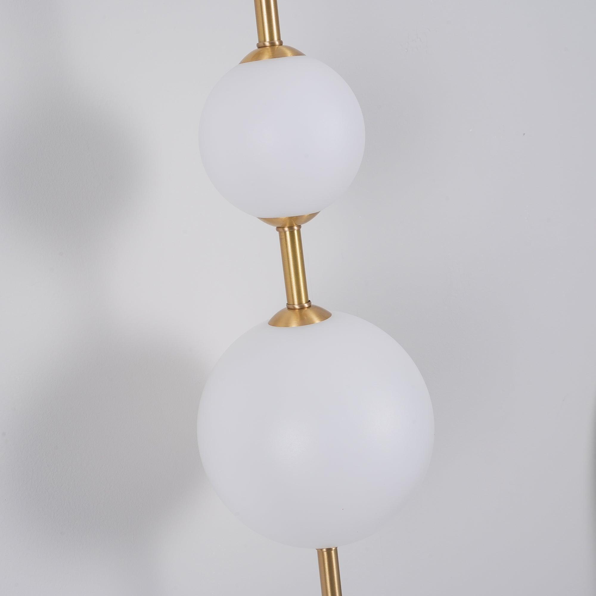 Vertical Globe Plug-in Wall Lamp - Lumpaz