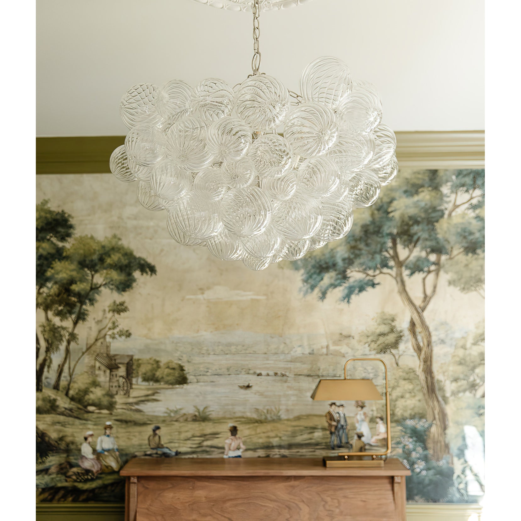 Glass Ball Bubbles Chandelier - Lumpaz