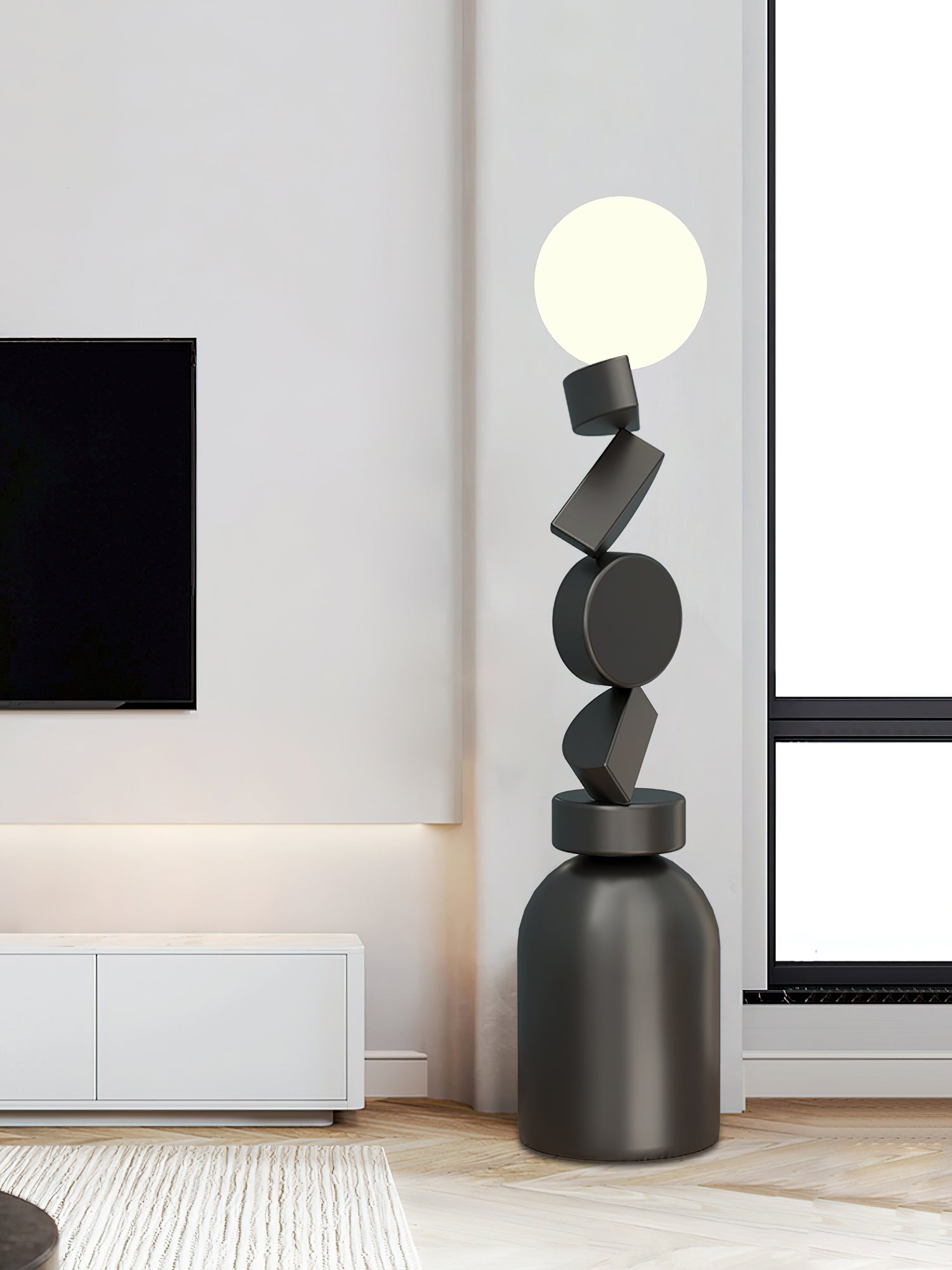 Monolith Cube Floor Lamp - Lumpaz