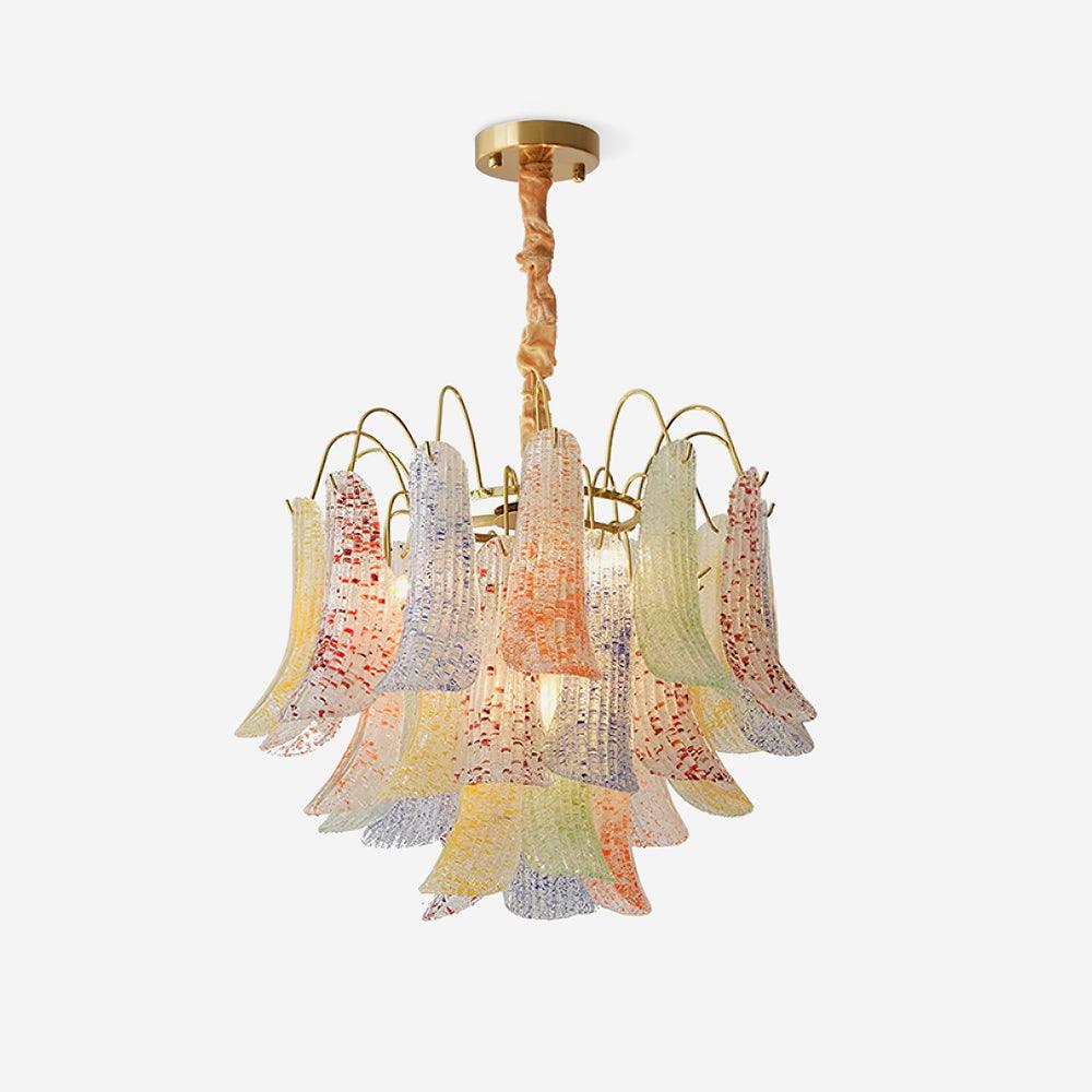 Venini Colorful Murano Glass Chandelier - Lumpaz