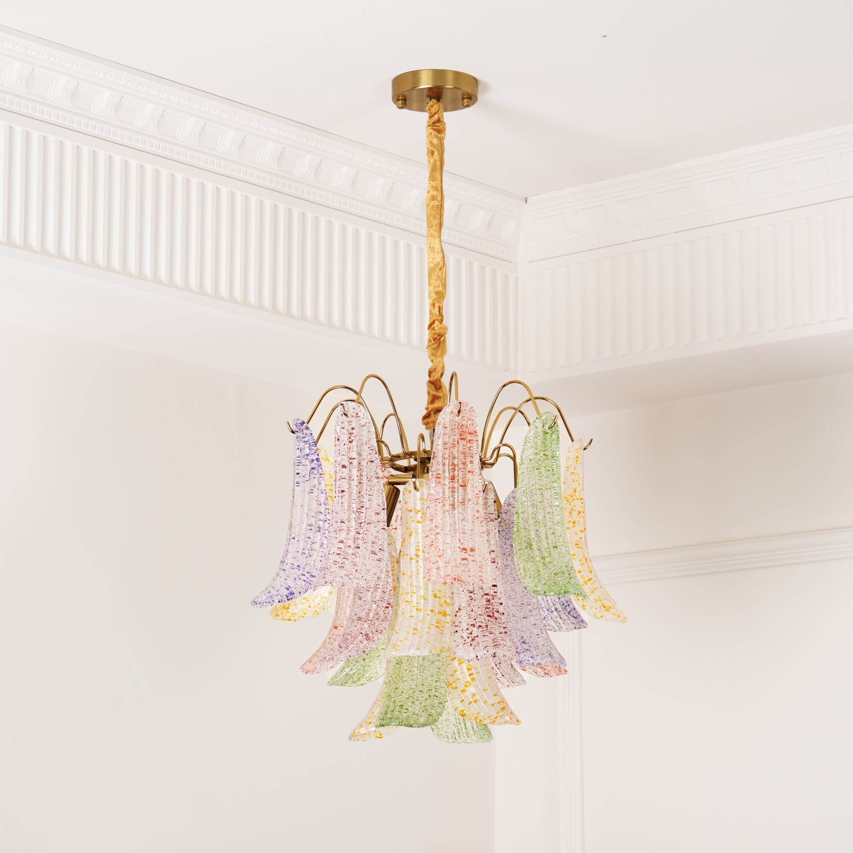 Venini Colorful Murano Glass Chandelier - Lumpaz