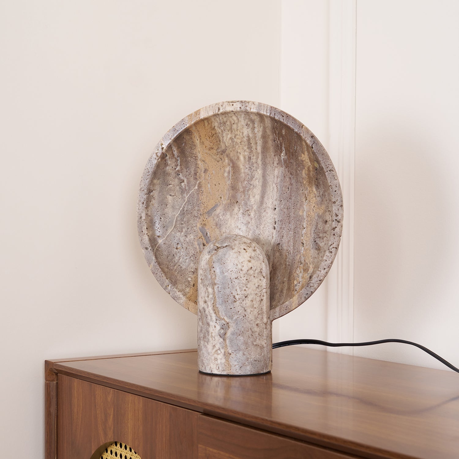 Eclipse Stone Table Lamp - Lumpaz