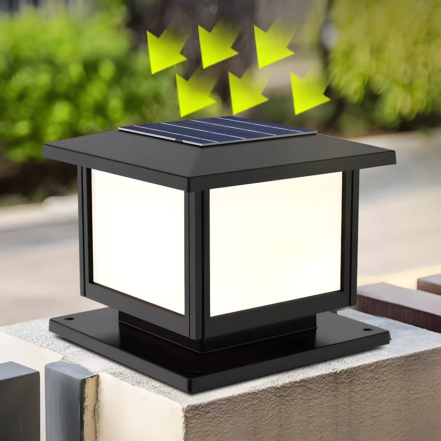 Cassian Solar Post Outdoor Light - Lumpaz