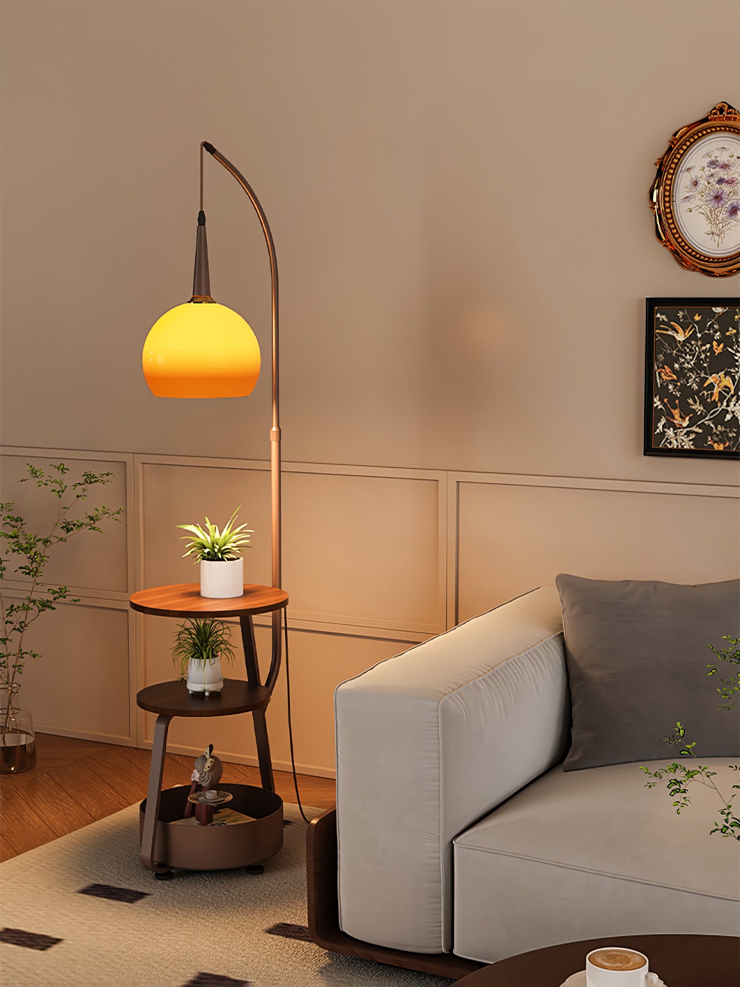 Solstice Arc Floor Lamp - Lumpaz