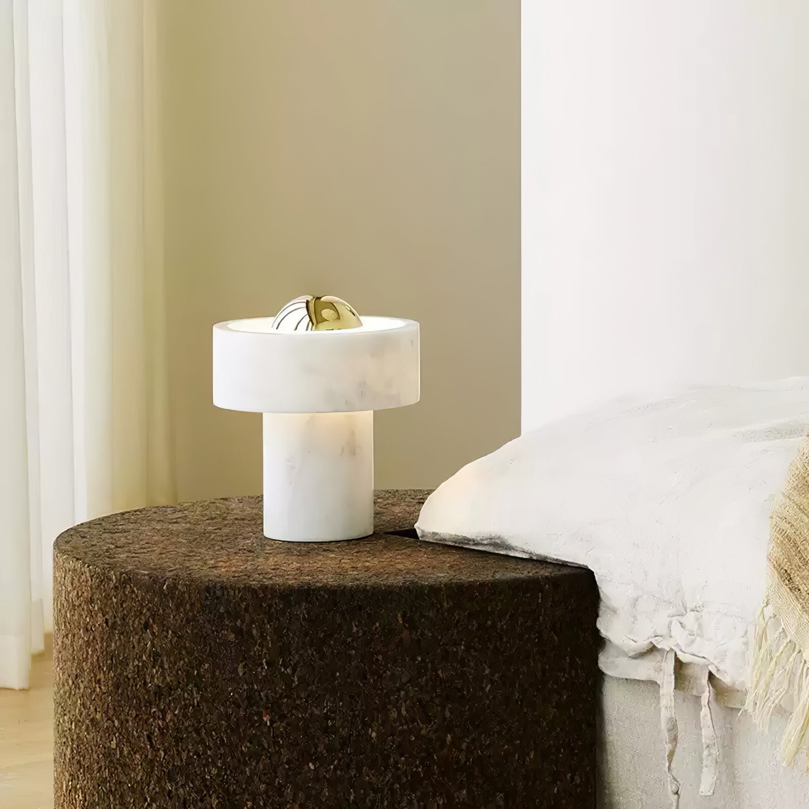 Marble Aura Table Lamp - Lumpaz