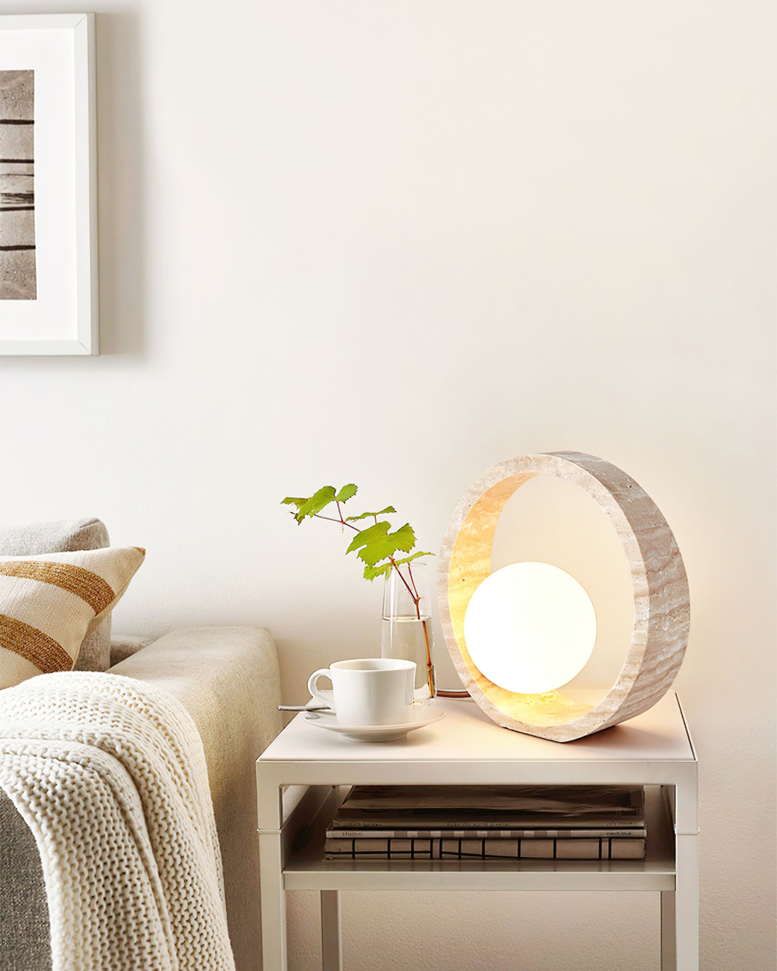Q Circle Table Lamp - Lumpaz